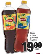 Lipton Ice Tea (Selected)-1.5Ltr Each