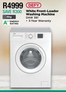 Defy 6Kg White Front Loader Washing Machine DAW 381