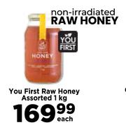 You First Raw Honey Assorted-1Kg Each