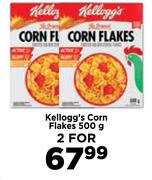 Kellogg's Corn Flakes-For 2 x 500g
