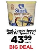 Stork Country Spread 40% Fat Spread-1kg Each