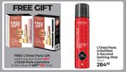 L'Oreal Paris Infaillible 3 Second Setting Mist-75ml