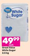 Great Value White Sugar-2.5kg Each