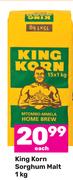 King Korn Sorghum Malt-1Kg Each