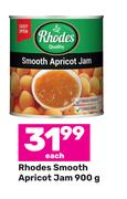 Rhodes Smooth Apricot Jam-900g 