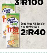 Good Hope MA Regular Milk Alternative-For 2 x 1L