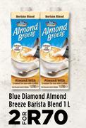 Blue Diamond Almond Breeze Barista Blend-For 2 x 1L