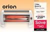 Orion 3 Bar Quartz Heater OHH3W 10302779