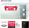 Russell Hobbs 20Ltr Manual Microwave  RHMA20L 10058511
