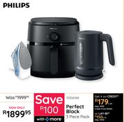 Philips Perfect Black 3 Piece Pack 10306168