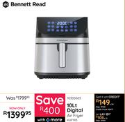 Bennett Read 10Ltr Digital Air Fryer KAF145 10300603