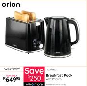 Orion Breakfast Pack With Pattern 10304492