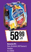 Bavaria 0% Non Alcoholic(All Flavours) Handies-6 x 330ml Per Pack