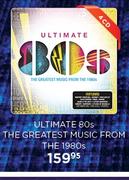 Ultimate 80s The Greatest Music From The 1980s 4CDs