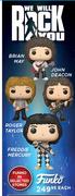 Funko Brian May/John Deacon/Roger Taylor/Freddie Mercury-Each
