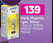 Epson Black, Magenta, Cyan, Yellow