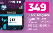 HP Black, Magenta, Cyan, Yellow
