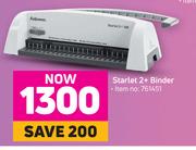 Fellowes Starlet 2+ Binder