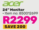 Acer 24" Monitor