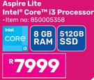 Acer Aspire Lite Intel Core i3 Processor