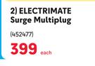 Electrimate Surge Multiplug