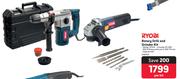 Ryobi Rotary Drill & Grinder Kit KIT431-Per Kit