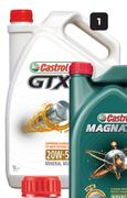 Castrol 5L GTX 20W-50 Motor Oil-Each