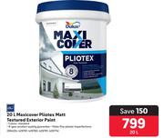 Dulux Maxicover Pliotex Matt Textured Exterior Paint-20L