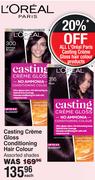 L'Oreal Casting Creme Gloss Conditioning Hair Colour-Each 