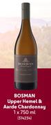 Bosman Upper Hemel & Aarde Chardonnay-750ml Each