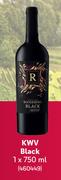 KWV Black-750ml Each