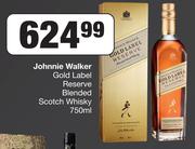 Johnnie Walker Gold Label Reserve Blended Scotch Whisky-750ml
