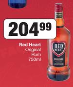 Red Heart Original Rum-750ml
