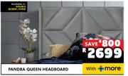 Pandra Queen Headboard
