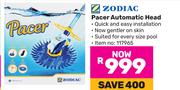 Zodiac Pacer Automatic Head