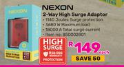 Nexon 2-Way High Surge Adaptor