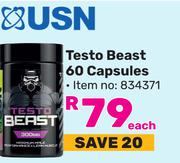 USN Testo Beast 60 Capsules