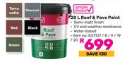Simple Choice Roof & Pave Paint-20Ltr