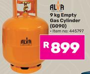 Alva 9Kg Empty Gas Cylinder G090