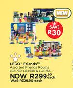 Lego Friends Assorted Friends Rooms LG41739, LG41740 & LG41755-Each