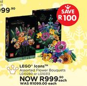 Lego Icons Assorted Flower Bouquets LG10280 Or LG10313-Each