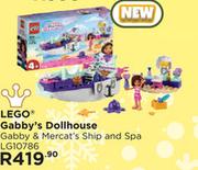 Lego Gabby's Dollhouse Gabby & Mercat's Ship & Spa LG10786
