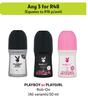 Playboy Or Playgirl Roll On (All Variants)-For Any 3 x 50ml