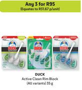 Duck Active Clean Rim Block (All Variants)-For 3 x 35g