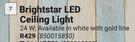 Brightstar LED Ceiling Light (24 W) 850015850