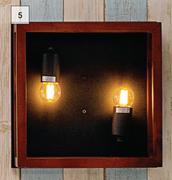 Bright Star Ceiling Light (Wood Frame) 850015848