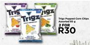 Trigz Popped Corn Chips Assorted-For 2 x 85g
