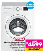 Defy 6 Kg Front Load Washing Machine DAW381