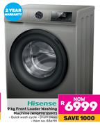 Hisense 9Kg Front Loader Washing Machine WFQP9012VMT