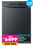 Hisense 15-Plate Dishwasher H15DTG